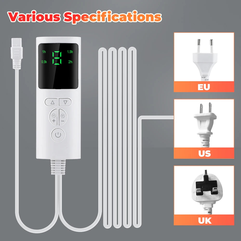 Aquecedor Elétrico Portátil Com USB