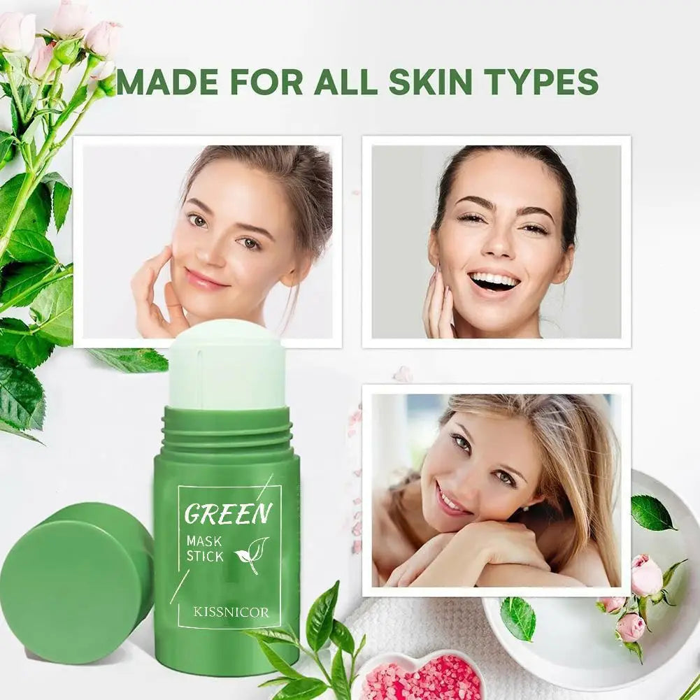 MÁSCARA FACIAL SÓLIDA DE CHÁ VERDE