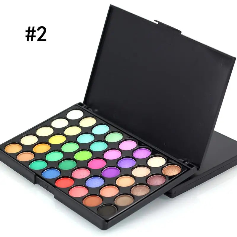 Paleta de Sombras Glitter Profissional 40/74/78 Cores