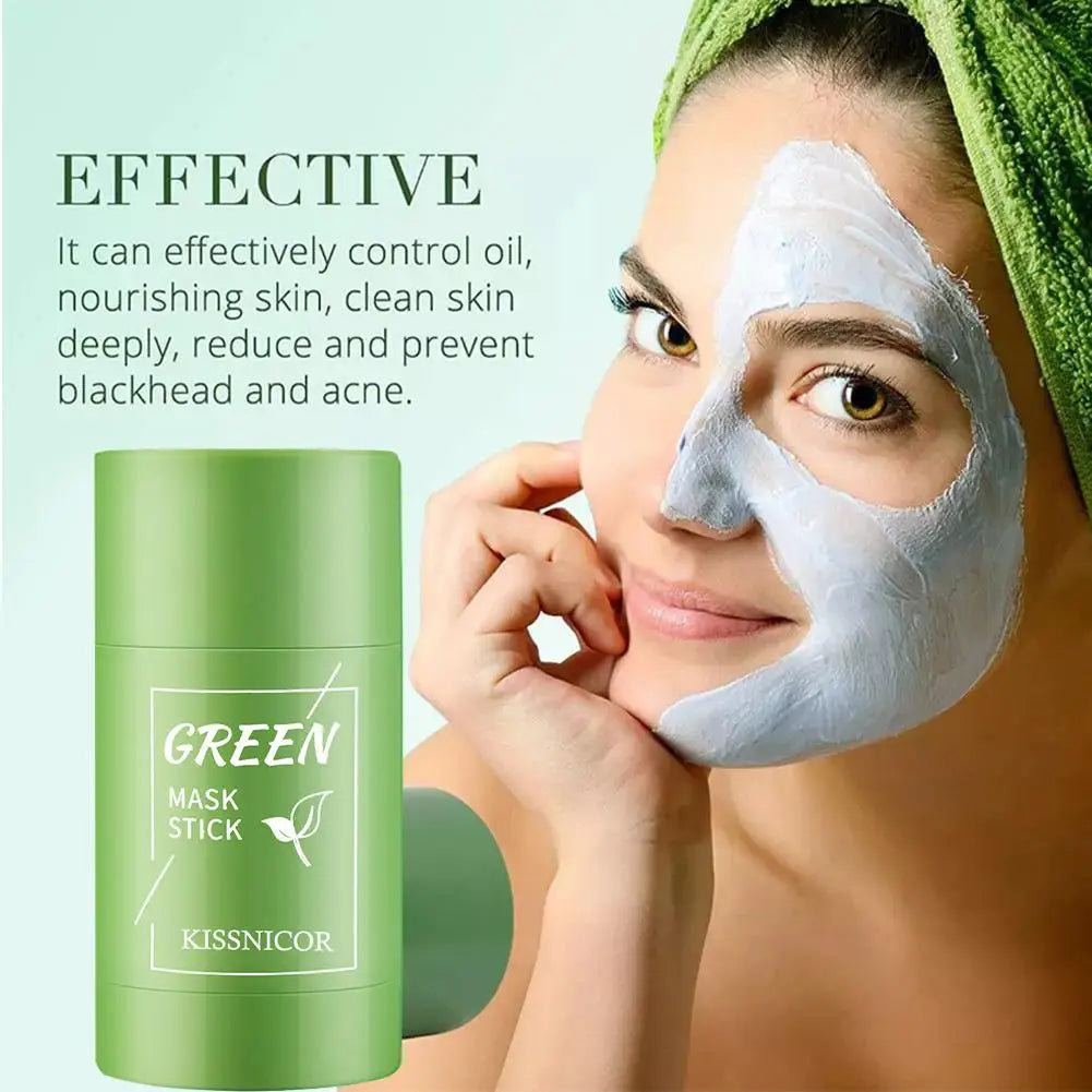 MÁSCARA FACIAL SÓLIDA DE CHÁ VERDE